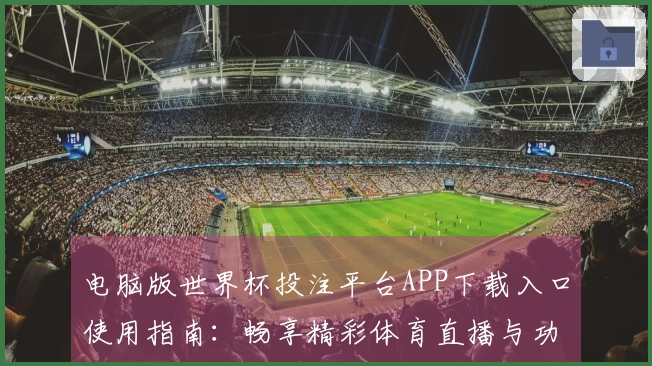 电脑版世界杯投注平台APP下载入口使用指南：畅享精彩体育直播与功能测评