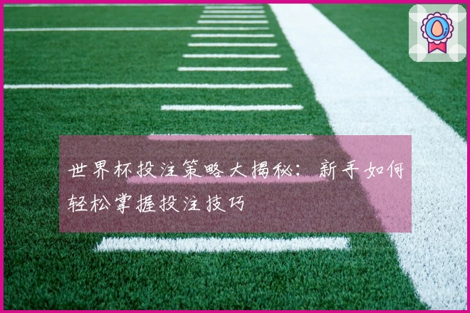 世界杯投注策略大揭秘：新手如何轻松掌握投注技巧