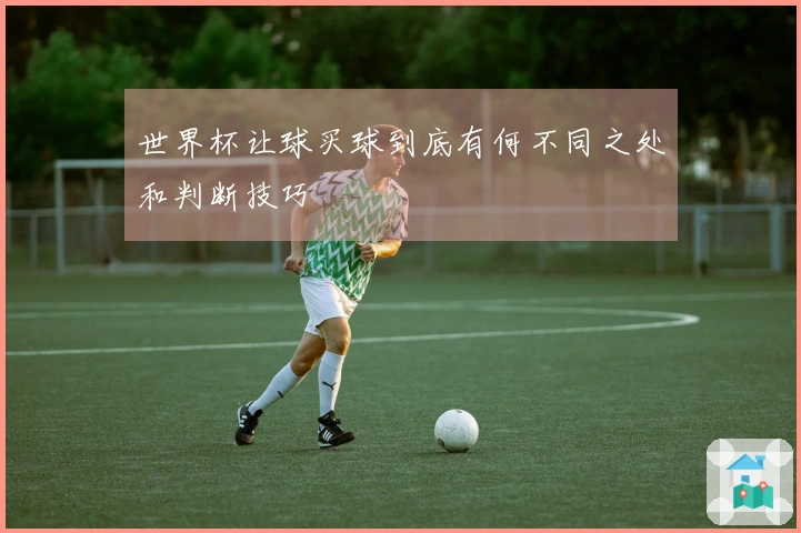 世界杯让球买球到底有何不同之处和判断技巧